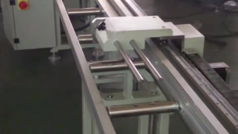 TDS-5000 CNC Saw Gauge to Measure the Length of the Aluminum Profile