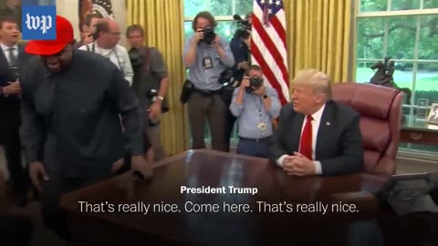 Trump's most awkward moments of 2018