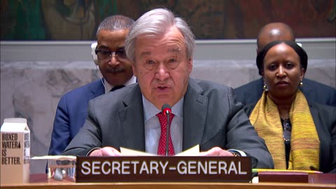 UN Sec. General: We must do everything to pull Sudan ‘back from the edge of the abyss’