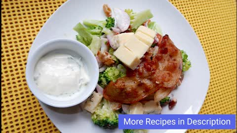 Keto Bacon And Broccoli Salad