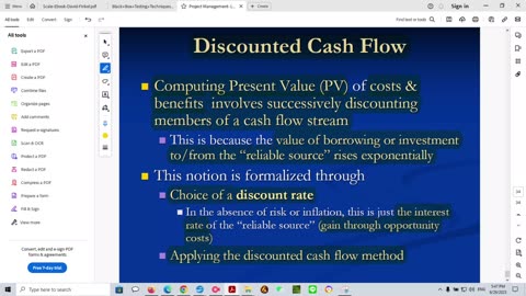 Project Management- Lecture 2: Project Financing and Evaluation