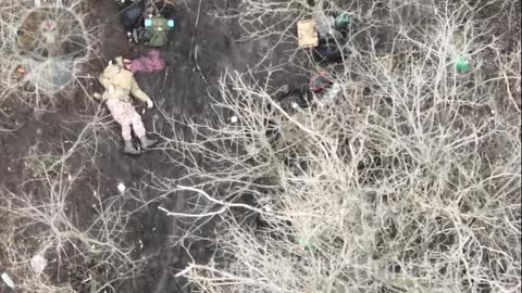 A drone operator at the Zaporizhia