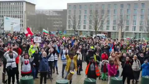 Germany, Saarbrücken for freedom.