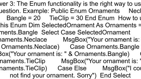 Use of ListFind in VBNET