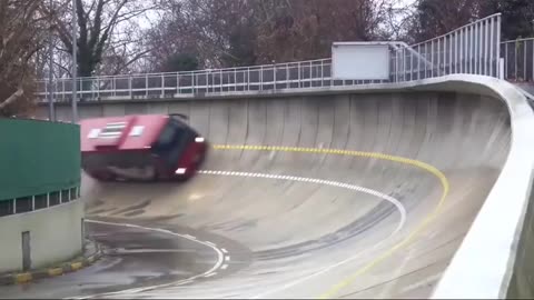 When a True Racer Drive a Bus