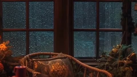 Rain Sound For Sleep On Window - Soft Rain for Sleep, Study and Relaxation | Music Therapy DorySt