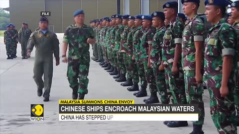 Malaysia summons Chinese envoy over South China Sea vessels| WION English News