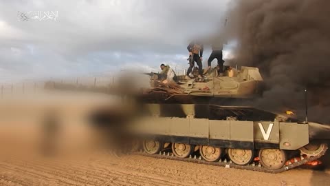 The capture of a number of Zionist soldiers from inside their tanks