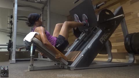 Leg press review & workout of the day