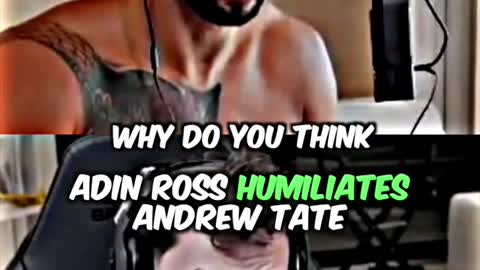 Andrew Tate humiliates Adin Roses Live on Stream