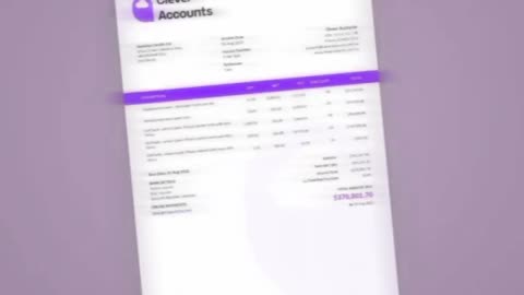 Xero custom template | Xero invoice template | Xero custom docx