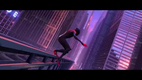 Miles Morales Anyone Can Wear The Mask Ending Scene - Spider-Man Into the Spider-Verse (2018)