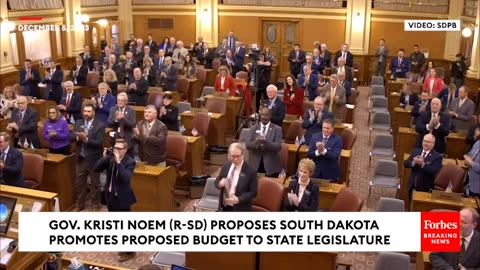 JUST IN- South Dakota Gov. Kristi Noem Promotes Proposed Budget