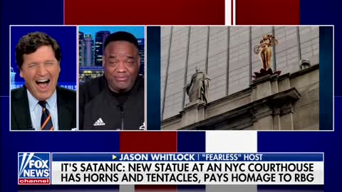 Jason Whitlock Mocks New 'Satanic Golden Medusa' Statue Honoring Ruth Bader Ginsberg