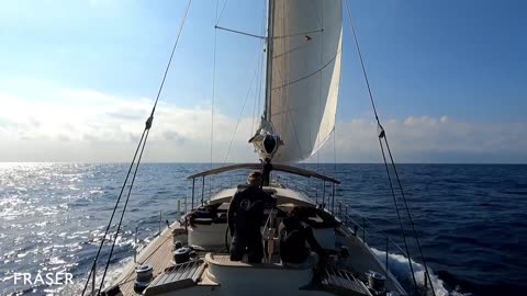 A classic sailing yacht