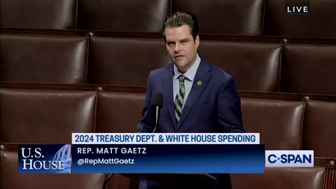 Matt Gaetz: Hard NO to the FBI new $300M headquarters larger than the Pentagon