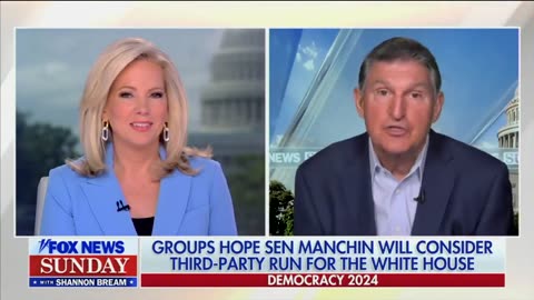 Joe Manchin Sounds An Awful Lot Like He's Running For President (VIDEO)