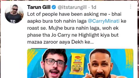 #Carryminati#controversy#viral video