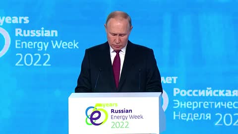 (English Subtitles) President Putin speaks at the plenary session of the "Russian Energy Week"