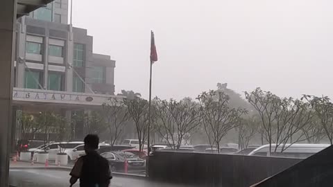 Heavy Rain with Super Wind