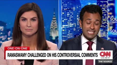 Vivek Ramaswamy calls out dishonest CNN reporter on-air in TENSE exchang