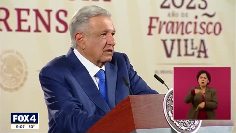 Mexican president says fentanyl is a U.S. problem