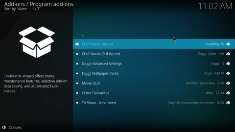 Diggz Xenon Plus 9.1 Kodi Build