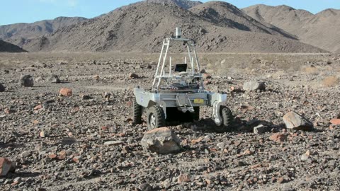 Rover Searches California Desert for Water to Simulate Future Lunar Missions