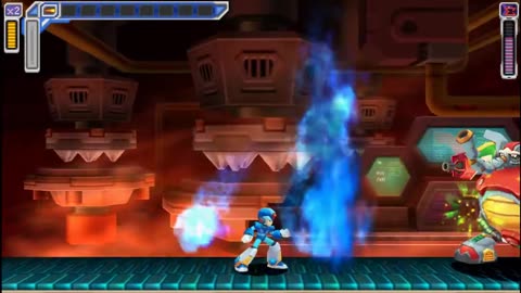 Megaman Maverick Hunter X - Flame Mammoth "Hard mode/No Damage"