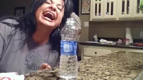 Water Bottle Magic Trick