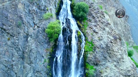 Manthoka Waterfall Skardu Drone View By Nomi Malik Vlogs