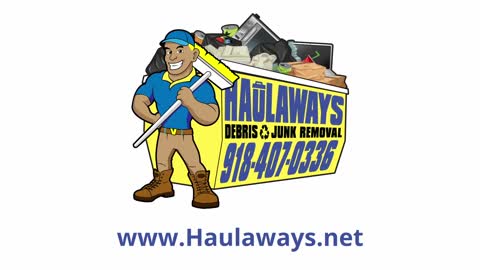 Junk Removal in Tulsa [FREE ESTIMATES CALL TEXT PHOTO (918) 407-0336] Haulaways Tulsa Junk Removal