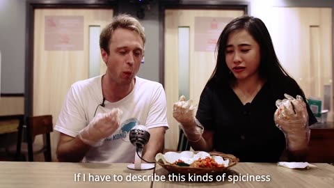 Challenge Indonesian Chilli Chicken - React to EXTREME Spicy Indonesian Food