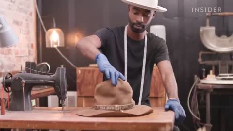 Restoring A Tattered 70-Year-Old Heirloom Hat _ Refurbished _ Insider