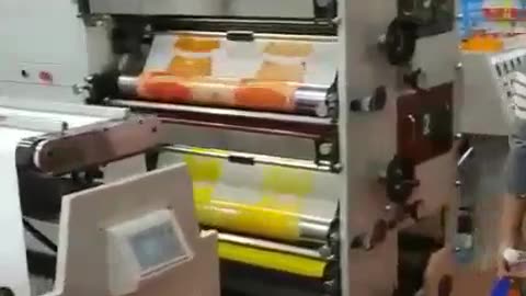 4 color flexo printing machine