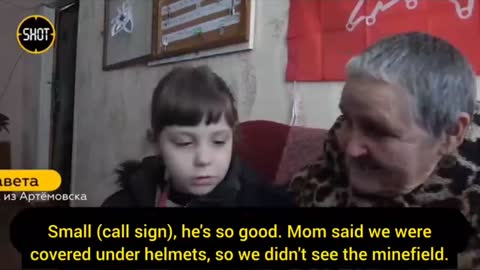 Wagner Rescue 2 Children & Their Babushka Under Ukrainian Shelling