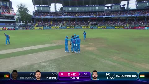 Asia cup 2023 | Finals | IND V SL | Siraj | Wicket | DisneyPlus Hotstar