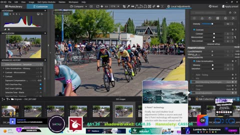 Tour de Bowness Photo Editing Stream - August 13, 2023