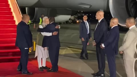 Papua New Guinea PM Seeks PM Modi blessings 👍