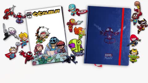 EXCLUSIVE Skottie Young Pins! Marvel Made