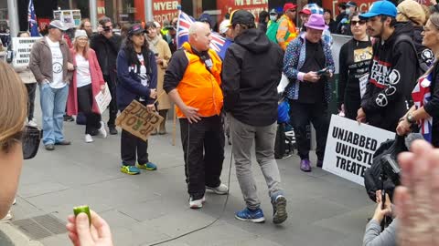 MELBOURNE PROTEST RALLY - 02 07 2022 - PART 5 OF 8