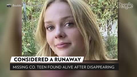 Missing Colo. Teen Found Alive Days After Disappearing Following High School Football Game PEOPLE