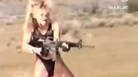 Bikinis And Fully Automatic Machine Guns