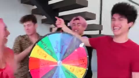 Spin The DARE Wheel Challenge w/ CRUSH!!