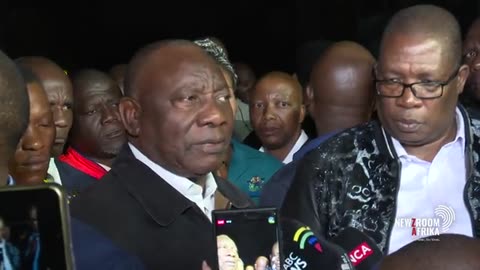 President Ramaphosa to help apartment fire Victims