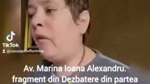 Avocat Marina-Ioana Alexandru, poziție exprimată într-o dezbatere cu parlamentarii pe 17.05.2023