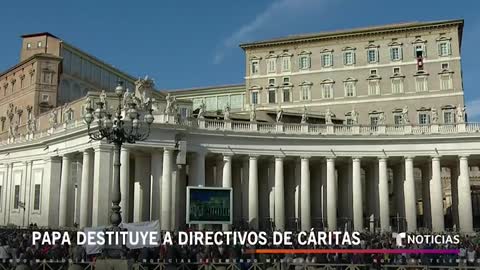 El Papa echa a toda la directiva de Caritas Internationalis #Shorts _ Noticias Telemundo