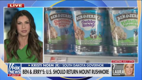 Kristi Noem BLASTS Ben & Jerry's For Anti-American Fourth Of July Tweet