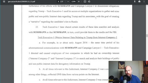 Reading: The Indictment of Michael A. Sussmann