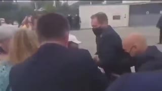 French President Emmanuel Macron slapped by woman